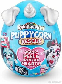 Vajíčko Zuru Rainbocorns - S1 - Nemocný pejsek - Bílý roh