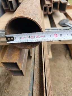 Trubka ⌀75mm stěna 4mm délka 4m – sloupky, vrata, kuny atd.
