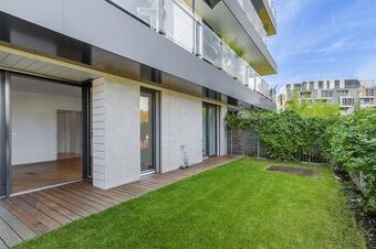 Moderní stylový byt 2+kk, 53m2+42m2, rezidence DOCK, Praha 8