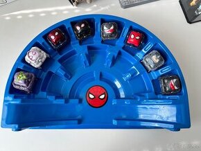 Spiderman BATTLE CUBES Aréna + 8 kostek- jako NOVÉ
