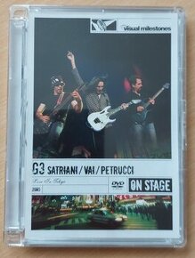G3 SATRIANI / VAI / PETRUCCI - LIVE IN TOKYO DVD - 1