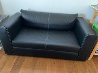 Rozkládací sedačka - Ikea ASKEBY černá - zánovní