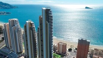 Moderní apartmány 50 metrů od pláže Poniente, Benidorm