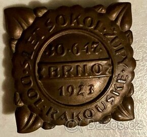 Odznak Slet župy 1923