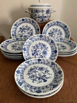 “Cibulak” Inglazed Henrietta, Thun 1794, karlovarsky porcela