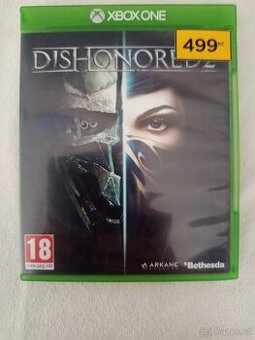 DishHonored 2 na Xbox one DVD