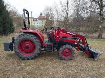 MITSUBISHI MT368, 4x4, 36koní, 4válec, čelní nakladač 550kg