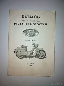Jawa Pionyr 50, typ 555 seznam