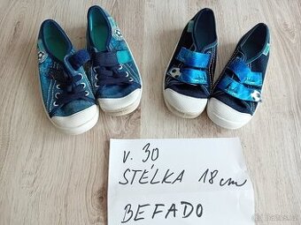 Boty befado v. 30, boty v.31
