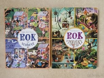 Knihy Rok na venkově a Rok v pohádce - 1