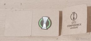 UEFA CONFERENCE LEAGUE - prodám 2 odznaky. - 1