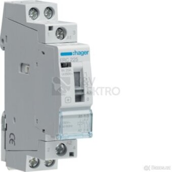 20x Instalační stykač hager ERC225 25A/230V 2NO