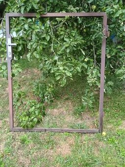 Rám branky 114x140cm pro otvor 115-120cm, vč. kování