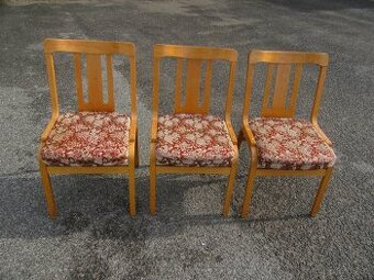 Nabízím starožitné designové židle Ton. Na renovaci. K přeča