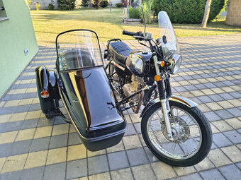 Jawa 350 OHC + sidecar sajda Velorex 562