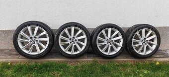 ALU kola STRATOS ŠKODA + zimní pneu 205/50 R17
