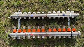 Rozdělovač podlahového topení IVAR – 13 okruhů (nový)