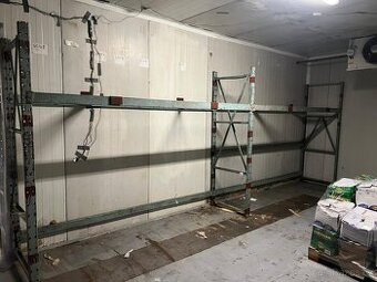 Kovové paletové regály – 3m traverzy, 2,3m rámy – těžké prov