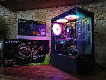 💣 HERNÍ PC RYZEN 5 3600, 16GB RAM, GTX 1660 SUPER, SSD 💣