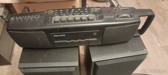 Philips rádio-kazeťák Swing-stereo