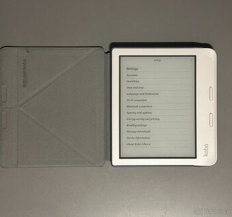 Čtečka knih Kobo Libra 2 32GB bílá + obal