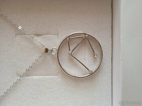 Stříbrný náhrdelník - znamení