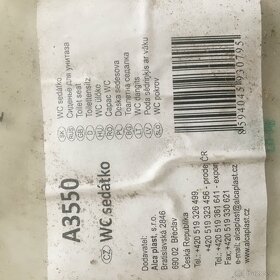 Krycí desky na WC mísy