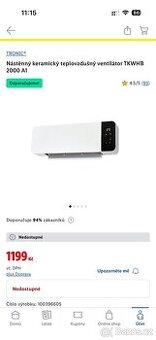 Elektrické topení Lidl