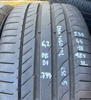 235/45 R18 98Y XL letní pneu Continental SportContact 5 0821