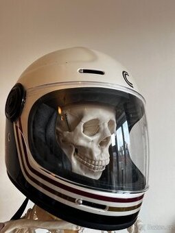 Retro caffe racer scrambler helma vel. 60-61 Cassida