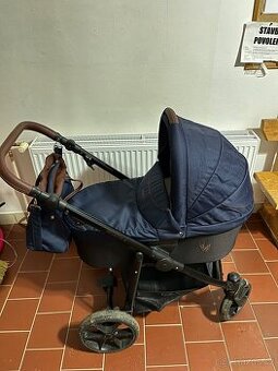 Dětský kočárek Venicci Gusto Azzurro - dvojkombinace