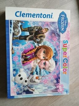 Puzzle Ledové království Anna, Elza a Olaf