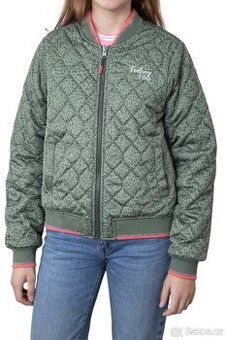 Krásná oboustranná jarní bunda 158/164