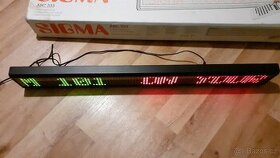 Běžící text Sigma 333 led text