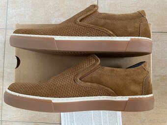 Nové pánské kožené slip-on boty Baťa - č. 44