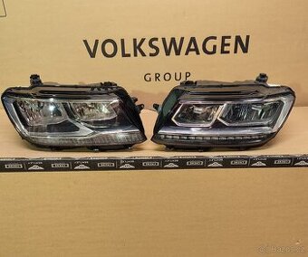 VW Tiguan světlo, nárazník