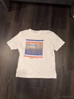 Bílé tričko Heron Preston – vel. S (sedí na M), použité