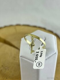 Dámský zlatý prstýnek/prsten - více druhů 12 - 1