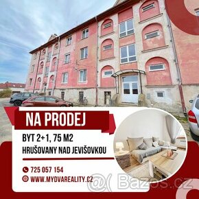 Prodej prostorného bytu 2+1, 75 m2 - Šanov - 1
