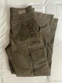Khaki cargo kalhoty (Brax)