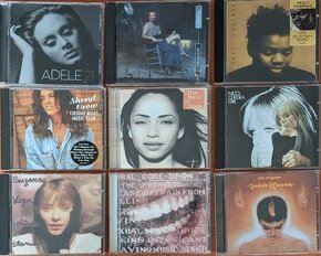 CD Adele, Vega, Crow, Nico, Sade, S.O'Connor, Morissette, .