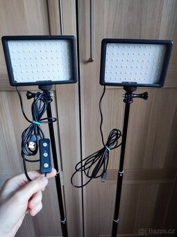 Neewer sada fotosvětel, 66/66 LED, 2x 10W - 1