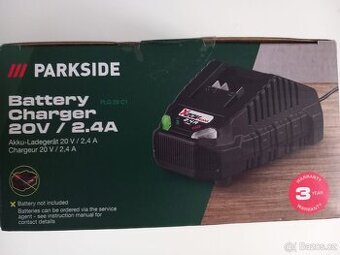 Prodám novou nabíječku Parkside x20V