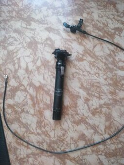 Kind shock lev Teleskopická sedlovka 31,6 mm zdvih 100mm