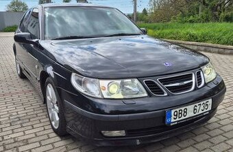 Saab 9-5 2.3t Vector, MY2003, manuál, servisováno Vojkovice