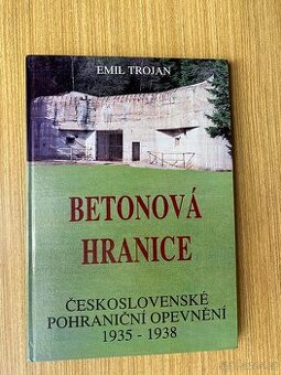 Kniha Betonová hranice, 1994, Emil Trojan - 1