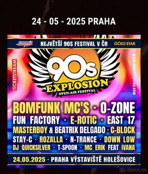 90s Explosion Praha 24.5.2025