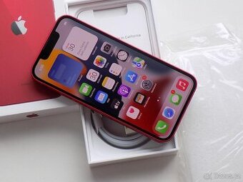 iPhone 13 mini 512 GB RED jako nový A++ - 1