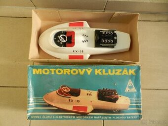MOTOROVÝ KLUZÁK - DUBENA - 80 léta ČSSR - 1