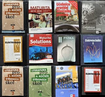 Učebnice, prac. sešity aj.
